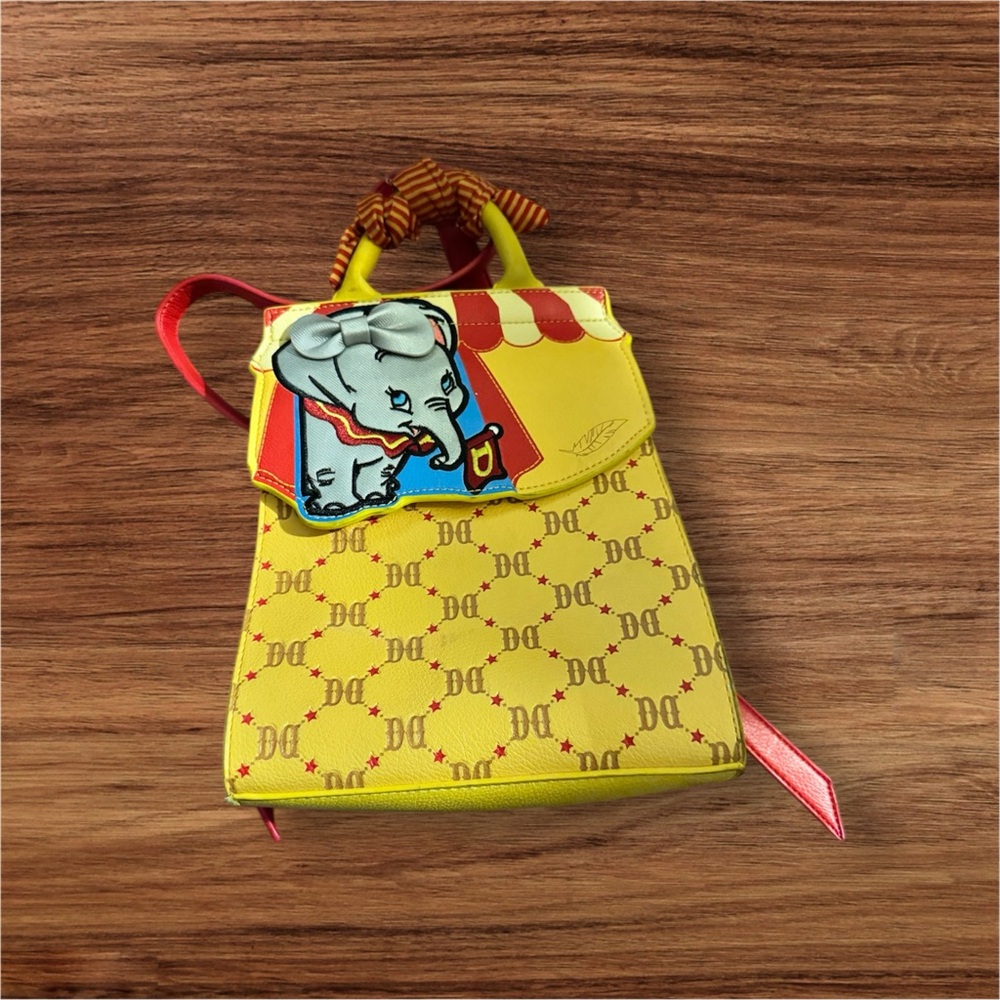 Dumbo yellow backpack